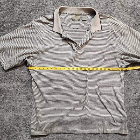 Vintage Haggar Clothing City Casual Short Sleeve Golf Polo Shirt Large 90s - Picture 9 of 12